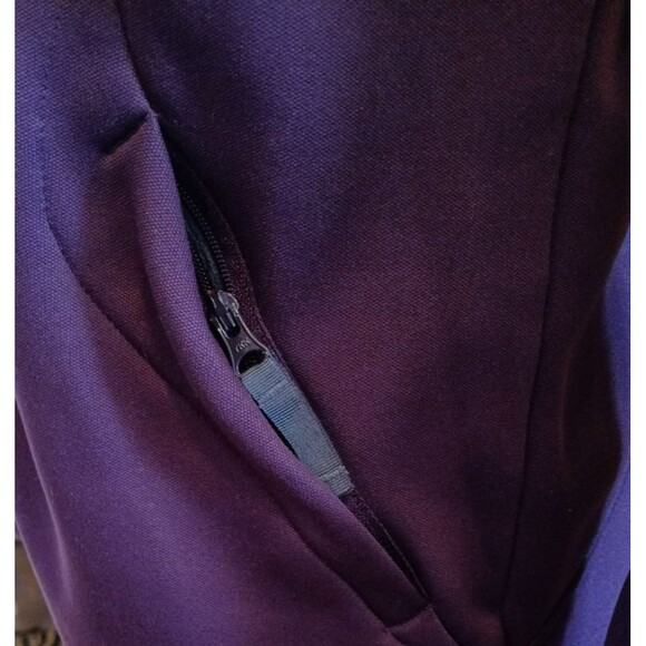 Columbia Sportswear Women's Sweat Jacket Zip Up Purple Pockets - Picture 6 of 9